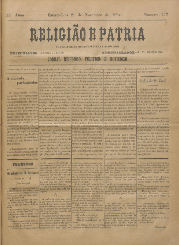 Religião e Pátria