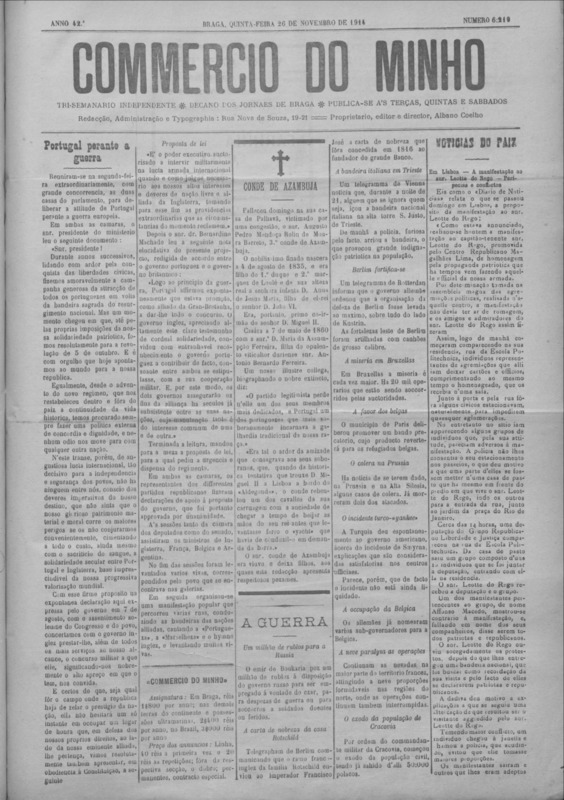 Comércio do Minho (O)