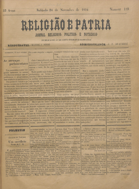 Religião e Pátria