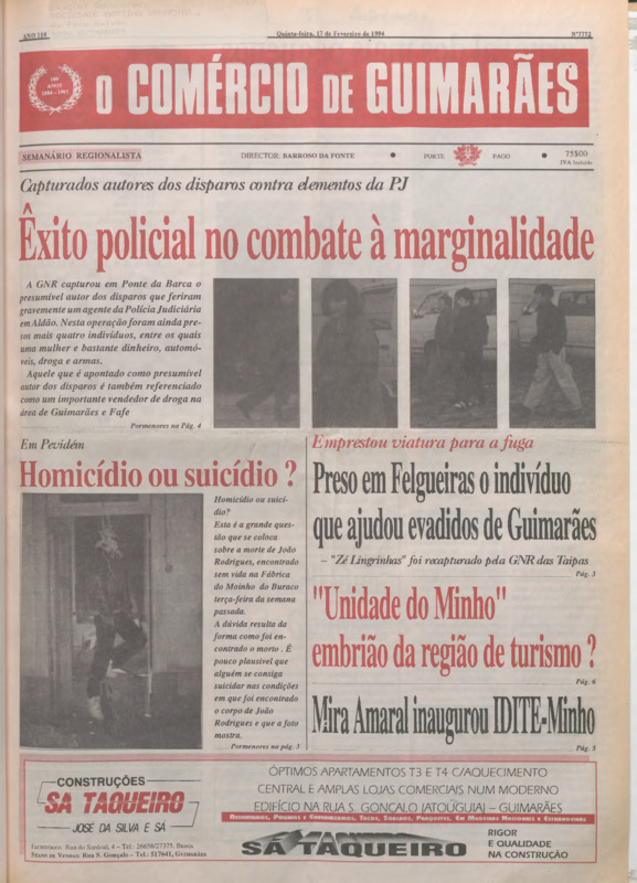 Comércio de Guimarães (O)
