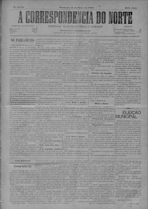 Correspndência do Norte (A)