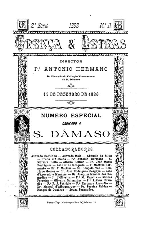 Crença e Letras