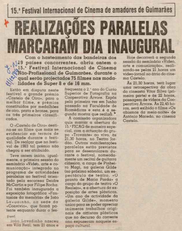 Jornal de Notícias -11/12/1984