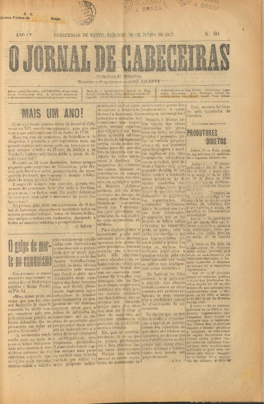 Jornal de Cabeceiras (O)