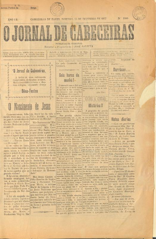 Jornal de Cabeceiras (O)