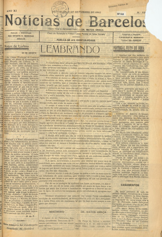 Notícias de Barcelos