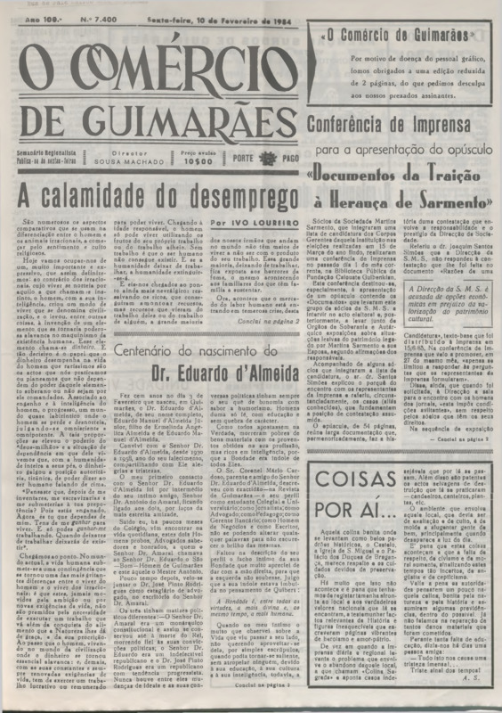 Comércio de Guimarães (O)