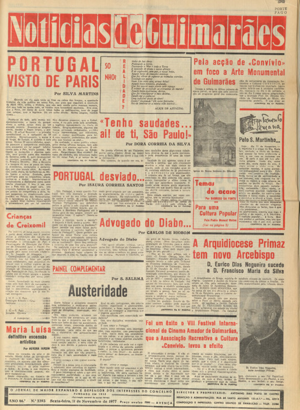 Notícias de Guimarães