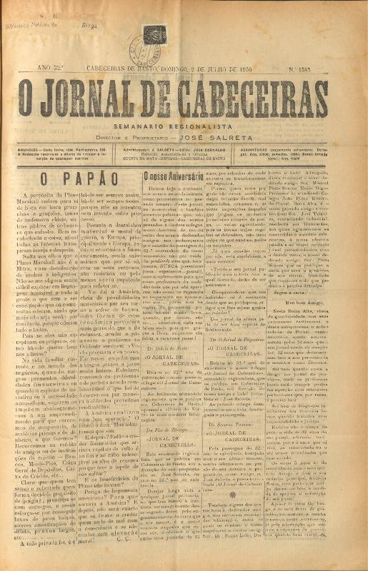 Jornal de Cabeceiras (O)