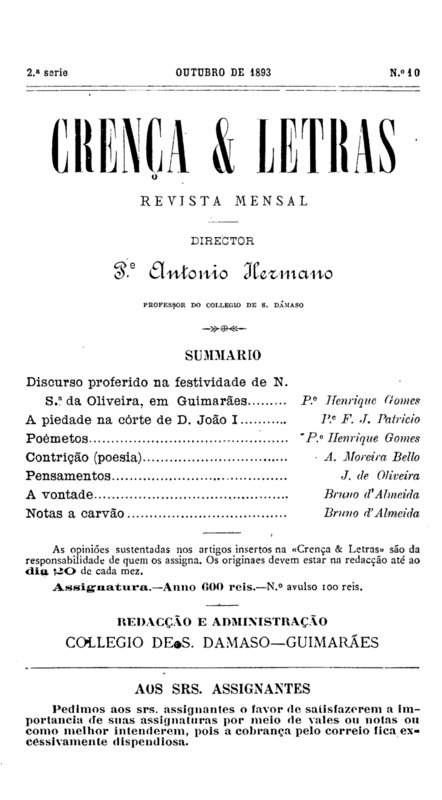 Crença e Letras