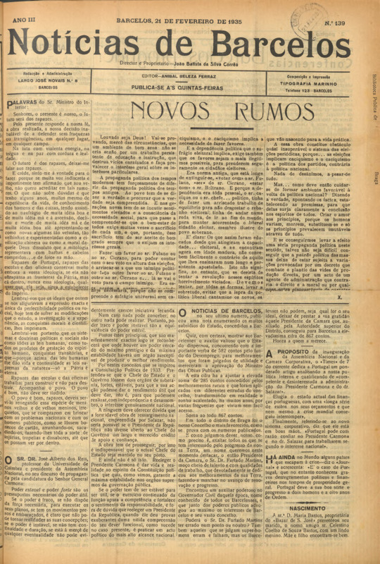 Notícias de Barcelos