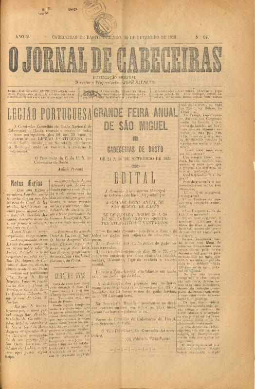 Jornal de Cabeceiras (O)