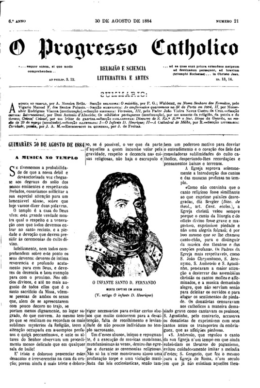 O Progresso Católico