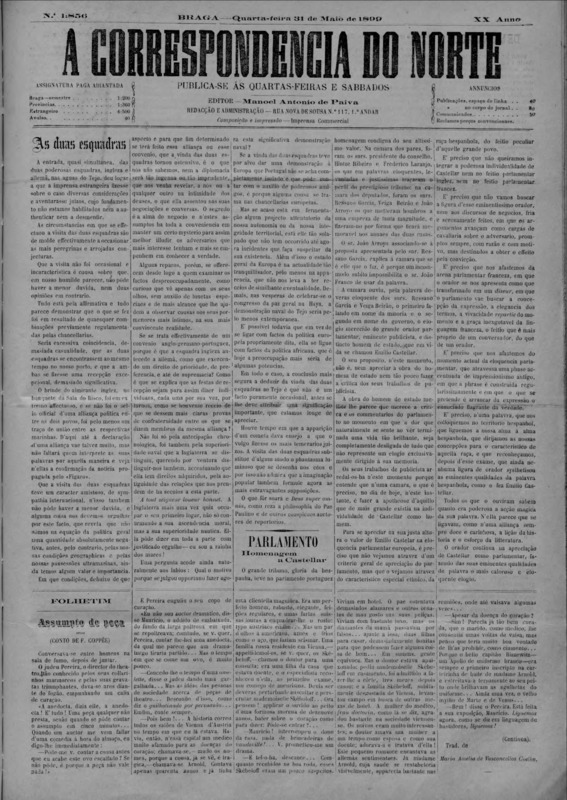 Correspndência do Norte (A)