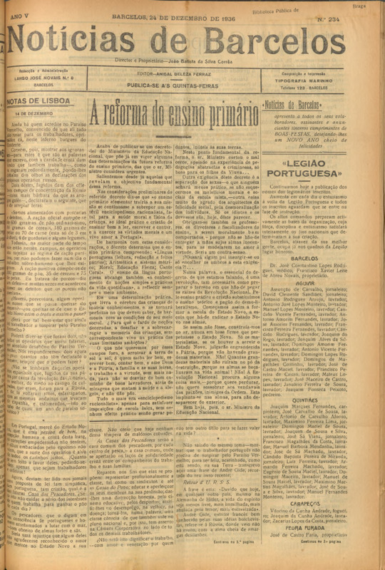 Notícias de Barcelos