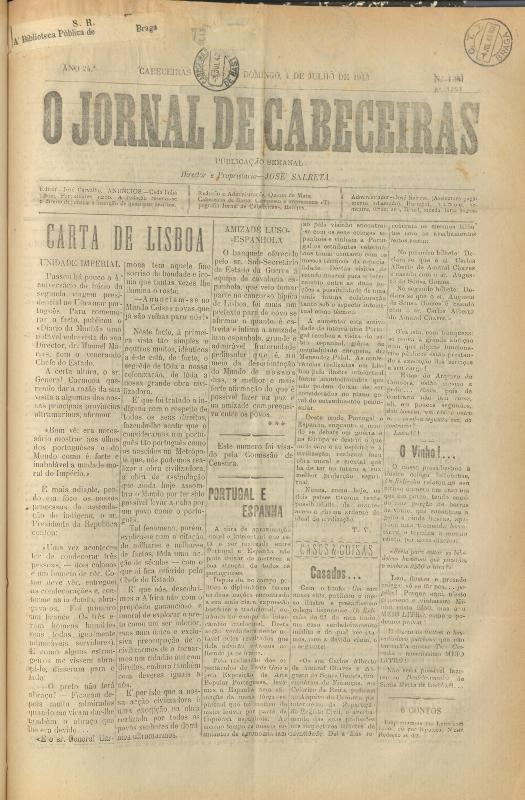 Jornal de Cabeceiras (O)