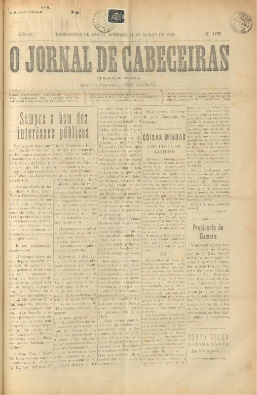 Jornal de Cabeceiras (O)