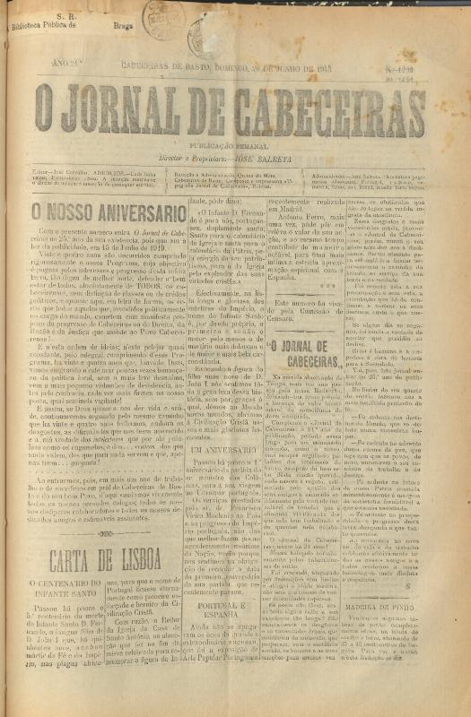 Jornal de Cabeceiras (O)