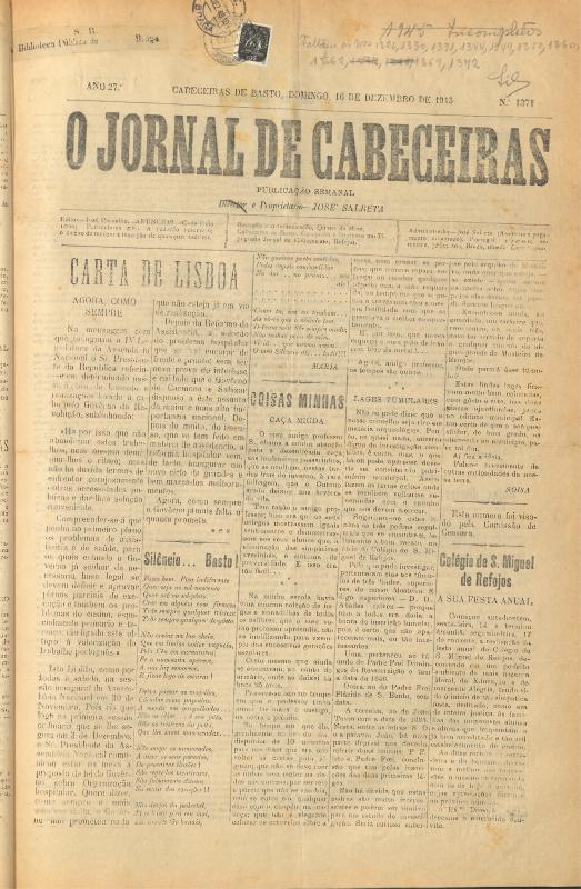 Jornal de Cabeceiras (O)