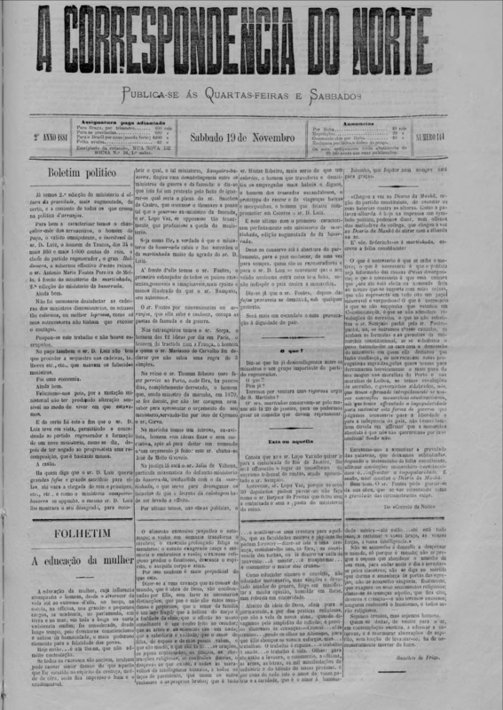 Correspndência do Norte (A)
