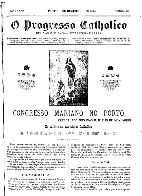 O Progresso Católico