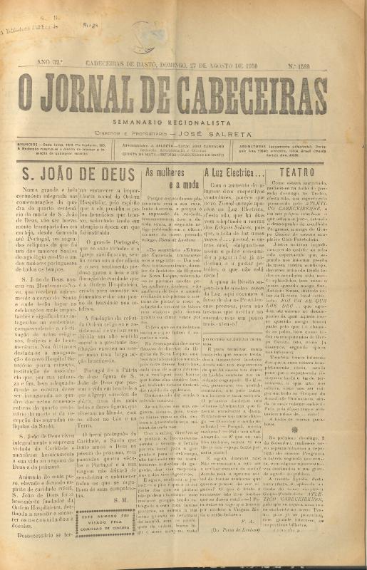 Jornal de Cabeceiras (O)