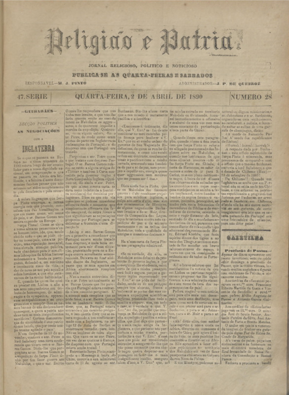 Religião e Pátria