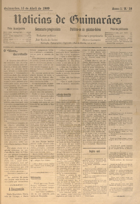 Notícias de Guimarães