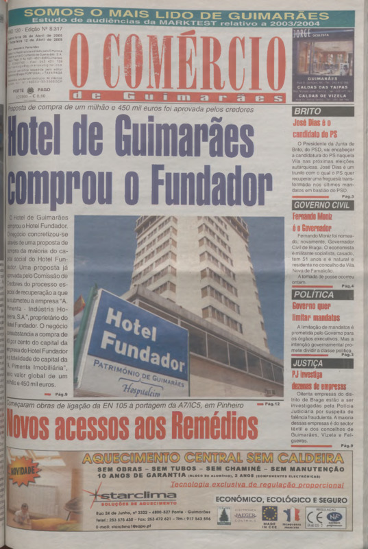 Comércio de Guimarães (O)