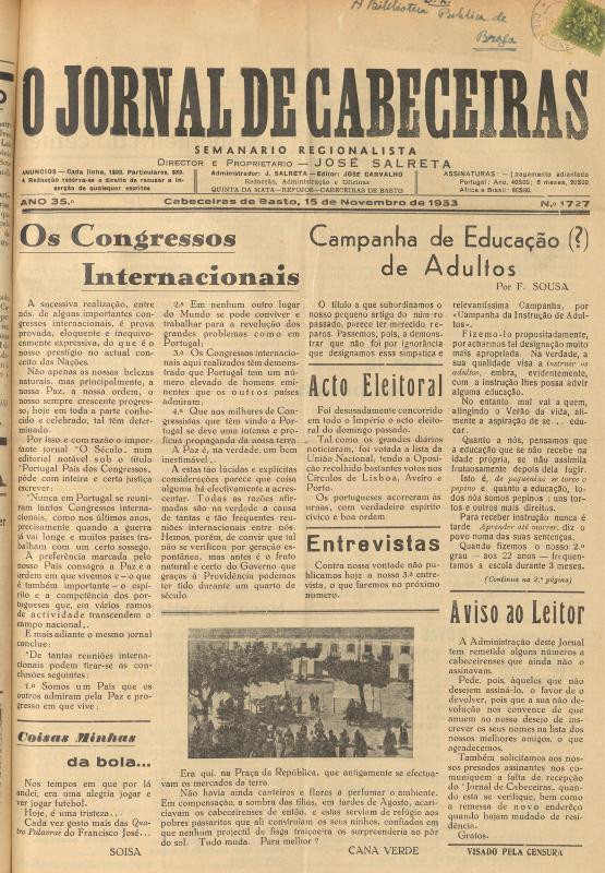 Jornal de Cabeceiras (O)
