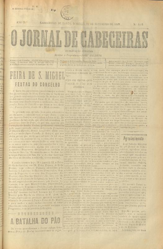 Jornal de Cabeceiras (O)