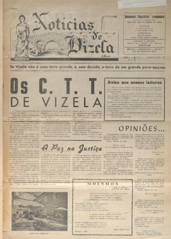 Notícias de Vizela