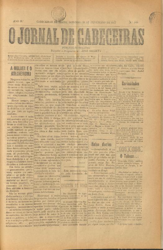 Jornal de Cabeceiras (O)