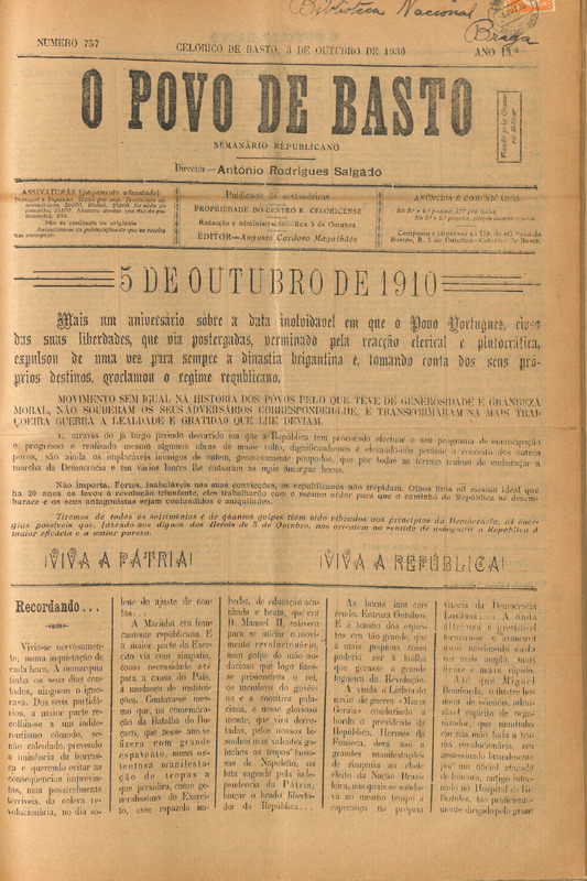 Povo de Basto (O)