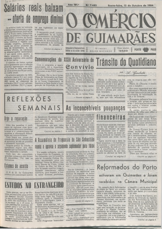 Comércio de Guimarães (O)