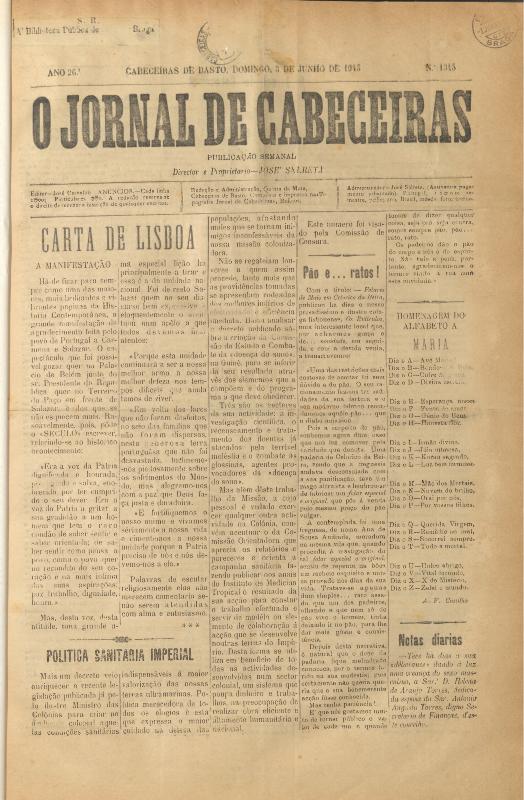 Jornal de Cabeceiras (O)