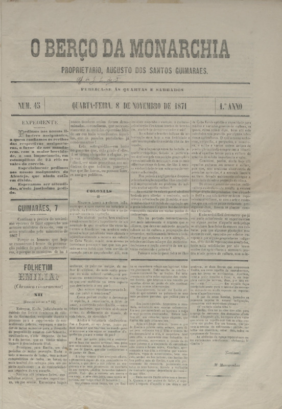 Berço da Monarquia (O)