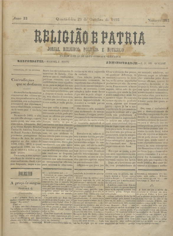 Religião e Pátria