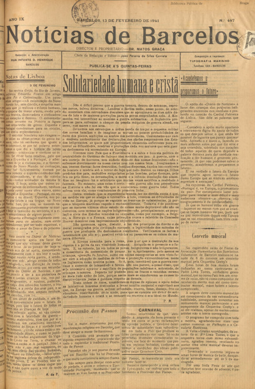 Notícias de Barcelos
