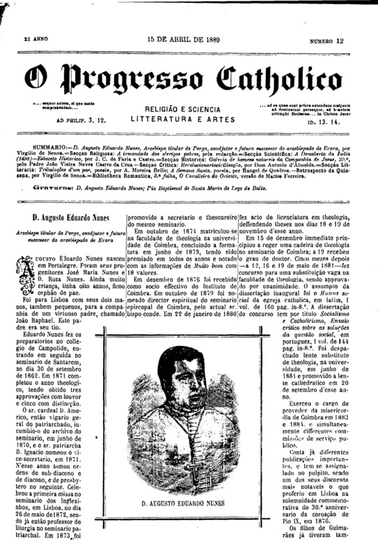 O Progresso Católico