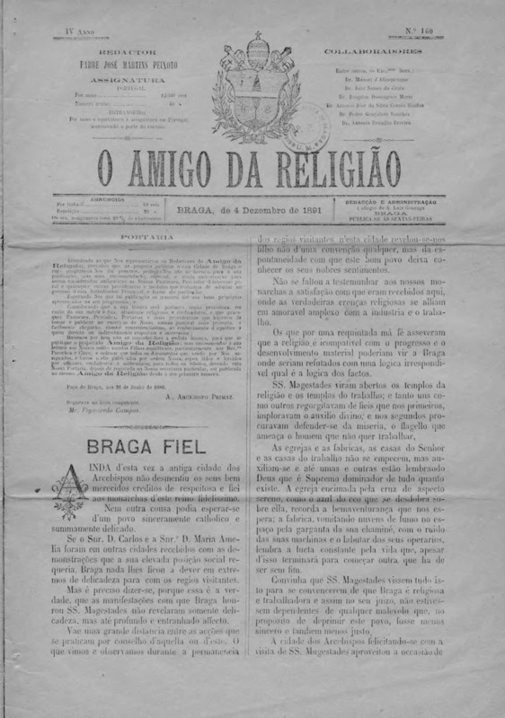 Amigo da Religião (O)