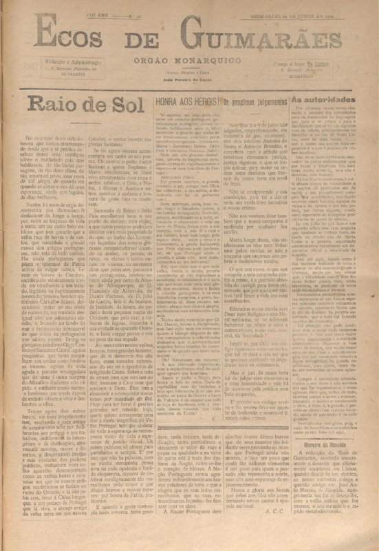 Echos de Guimarães