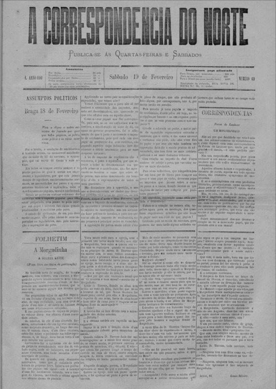 Correspndência do Norte (A)