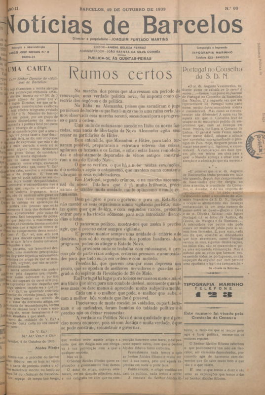 Notícias de Barcelos