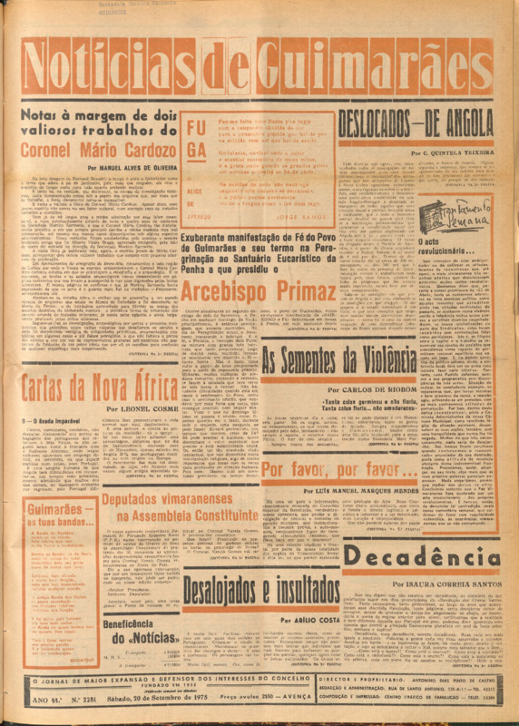 Notícias de Guimarães