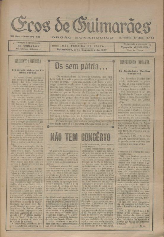Echos de Guimarães
