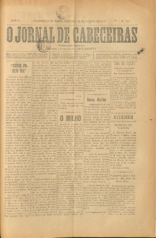Jornal de Cabeceiras (O)