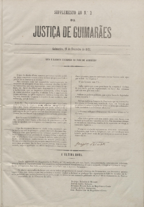 Justiça de Guimarães