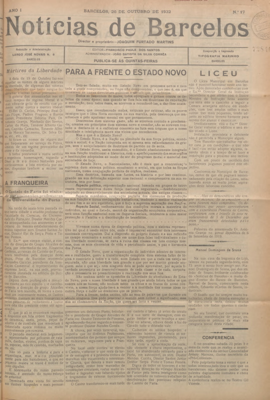 Notícias de Barcelos