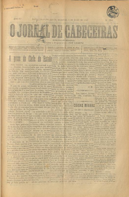 Jornal de Cabeceiras (O)